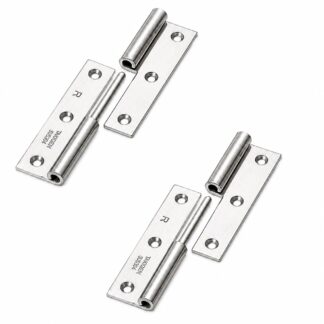 2 stukken hoogwaardige displayscharnier, B-1004-1-R, hoogte: 75 mm, van TAKIGEN, laadcapaciteit: 15 kg (34 lbs), versie: rechts. Productafbeelding
