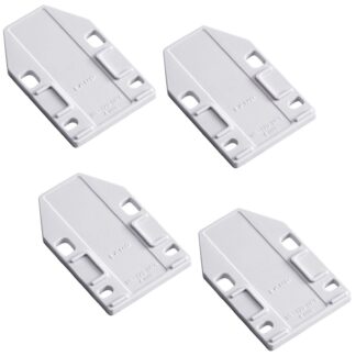 4-delige afstandsplaat ML-120-DP4-WT, 70 mm (2-3/4") van Sugatsune, wit. Product afbeelding