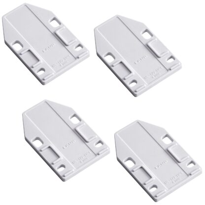 4-delige afstandsplaat ML-120-DP4-WT, 70 mm (2-3/4") van Sugatsune, wit. Product afbeelding