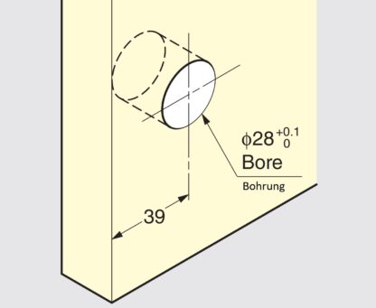 Hoogwaardige drukknoop met handvatfunctie, gemaakt van messing, oppervlak: verchroomd, uitvoering: vierkant, TLP-S-BB-CR en TLP-LBM(W). Stevige drukknoop voor jacht en nog veel meer, van Sugatsune / LAMP® (Japan) - Afbeelding 4