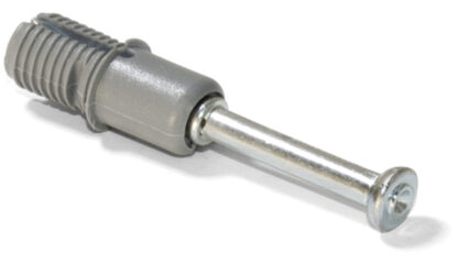20 stieke expansiebouten, gemaakt van staal en kunststof, oppervlak: verzinkt, 31,6 mm (1-1/4"), 5912905. Spreidbaar verbindingsanker voor excentrische connectoren, legborden, kastonderdelen en nog veel meer, van EMUCA - Afbeelding 4