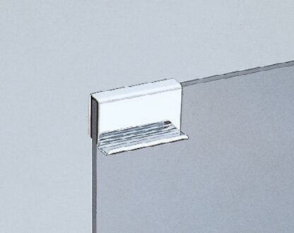 Contraplaat voor glasdikte 6 mm (15/64"), met handgreepfunctie, oppervlak: verchroomd, 40 mm (1-37/64"), K-150CR en K-130-P6. Tegenhanger voor glazen kastdeur, magnetische vliegenvanger en nog veel meer, van Sugatsune / LAMP® (Japan) - Afbeelding 4