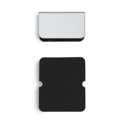 Tegenplaat voor glasdikte 6 mm (15/64") K-110CR en K-110-P6, 35 mm (1-3/8") van Sugatsune, verchroomd. Product afbeelding