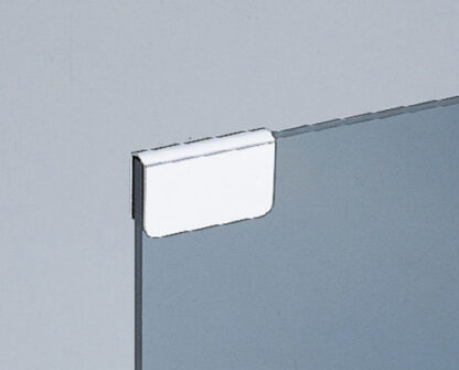 Tegenplaat voor glasdikte 6 mm (15/64"), gemaakt van staal, oppervlak: verchroomd, 35 mm (1-3/8"), K-110CR en K-110-P6. Tegenhanger voor glazen kastdeur, magnetische vliegenvanger en nog veel meer, van Sugatsune / LAMP® (Japan) - Afbeelding 4