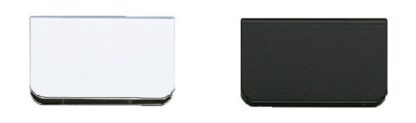 Tegenplaat voor glasdikte 6 mm (15/64"), gemaakt van staal, oppervlak: verchroomd, 35 mm (1-3/8"), K-110CR en K-110-P6. Tegenhanger voor glazen kastdeur, magnetische vliegenvanger en nog veel meer, van Sugatsune / LAMP® (Japan) - Afbeelding 3