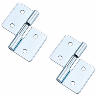 2-delige compacte hefscharnier, B-56-L, hoogte: 35 mm, van TAKIGEN, laadcapaciteit: 2 kg (5 lbs), versie: links. Productafbeelding
