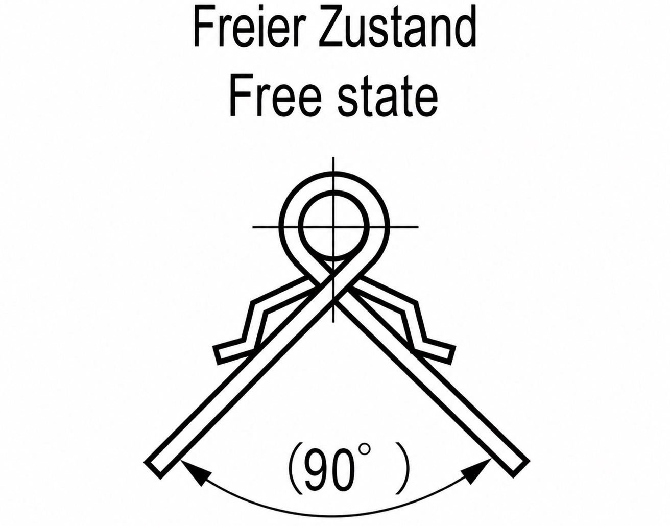 2 stuks roestvrijstalen veerband van hoge kwaliteit, gemaakt van roestvrij staal SUS304, 38 mm (1-1/2"), koppel: 12,3 N·m, TH-61SUS-3. Robuust veerscharnier voor apparatuurkleppen, huisdeuren, afdekkingen en nog veel meer, door TOCHIGIYA (Japan) - Afbeelding 4