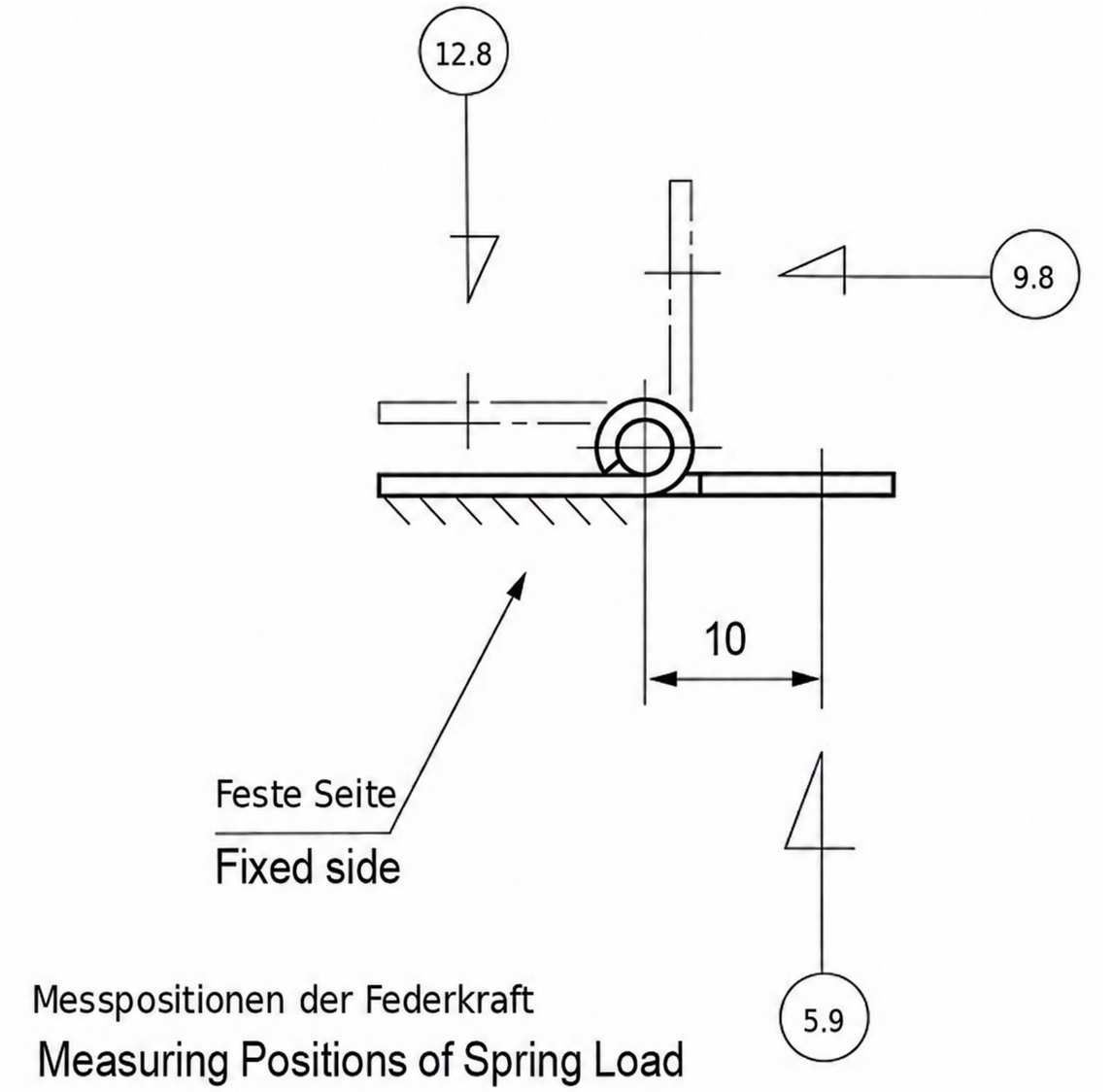 2 stuks roestvrijstalen veerband van hoge kwaliteit, gemaakt van roestvrij staal SUS304, 38 mm (1-1/2"), koppel: 12,3 N·m, TH-61SUS-3. Robuust veerscharnier voor apparatuurkleppen, huisdeuren, afdekkingen en nog veel meer, door TOCHIGIYA (Japan) - Afbeelding 3