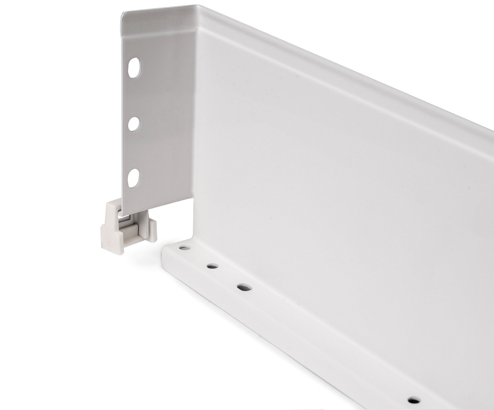 Ladeset, met extra dunne frames, hoogte: 88 mm (3-15/32"), oppervlak: wit, 490 mm (19-19/64"), versie: gedeeltelijke verlenging met openduw, 3275412. ladeset voor keukenmeubels en nog veel meer, door EMUCA - Afbeelding 5