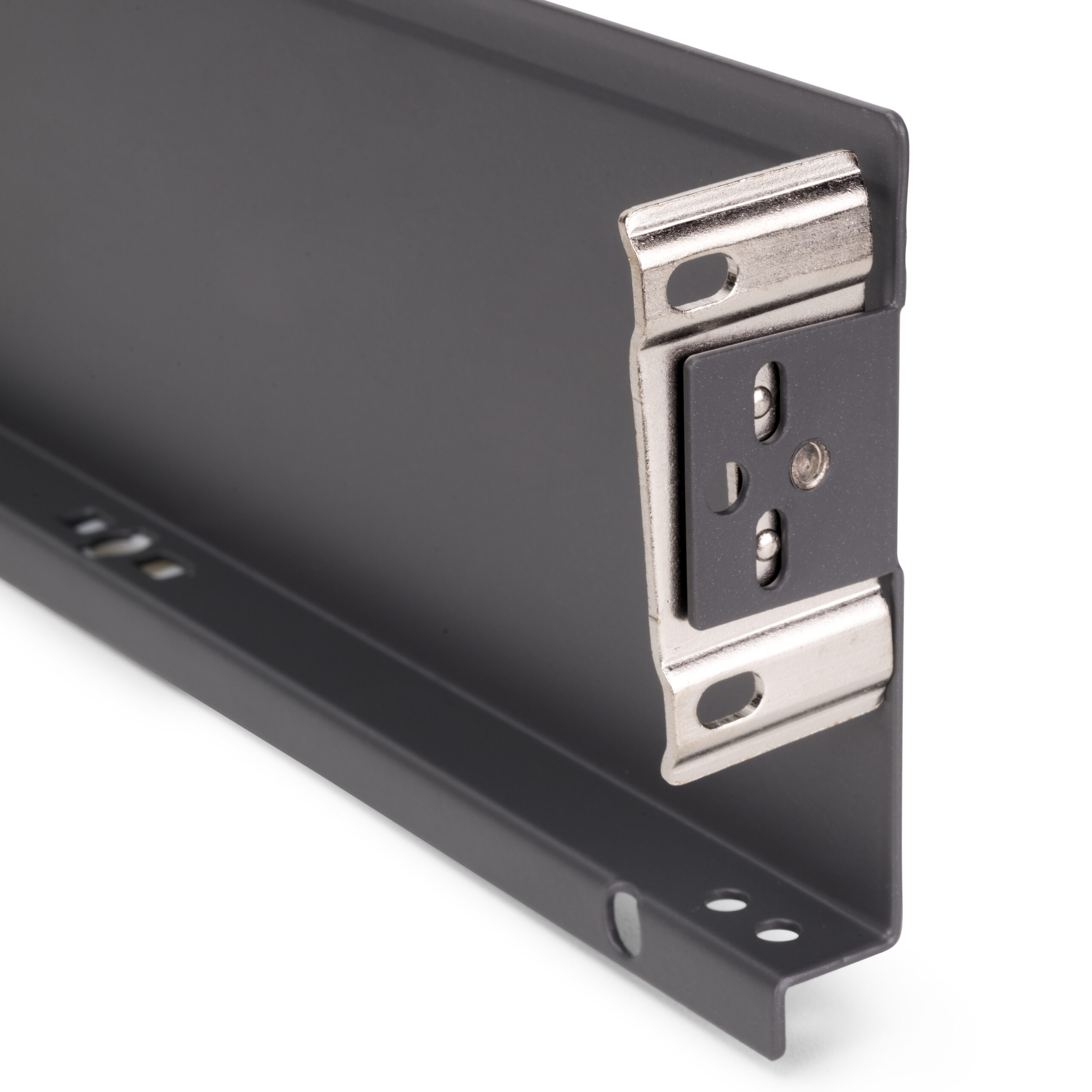 Ladeset, met extra dunne frames, framehoogte 88 mm (3-15/32"), oppervlak: antracietgrijs, 300 mm (11-13/16"), uitvoering: gedeeltelijke uittrekbare met softclose, 3275035. ladeset voor keukenmeubels en nog veel meer, van EMUCA - Afbeelding 2