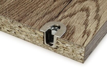 20 stuks stabiele excentrische verbinding ⌀20 mm met flens en klauwbuitenmantel voor plaatdikte 19 mm (3/4"), gemaakt van Zamak, 8070907. Robuuste excentrische connector voor meubelaansluiting en nog veel meer, van EMUCA - Afbeelding 6