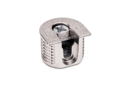 20 stuks stabiele excentrische verbinding ⌀20 mm met flens en klauwbuitenmantel voor plaatdikte 19 mm (3/4"), gemaakt van Zamak, 8070907. Robuuste excentrische connector voor meubelaansluiting en nog veel meer, van EMUCA - Afbeelding 2