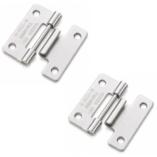 2 stukken hoogwaardige plug-in scharnier, B-1006-5, hoogte: 30 mm, van TAKIGEN, laadcapaciteit: 2 kg (5 lbs). Productafbeelding