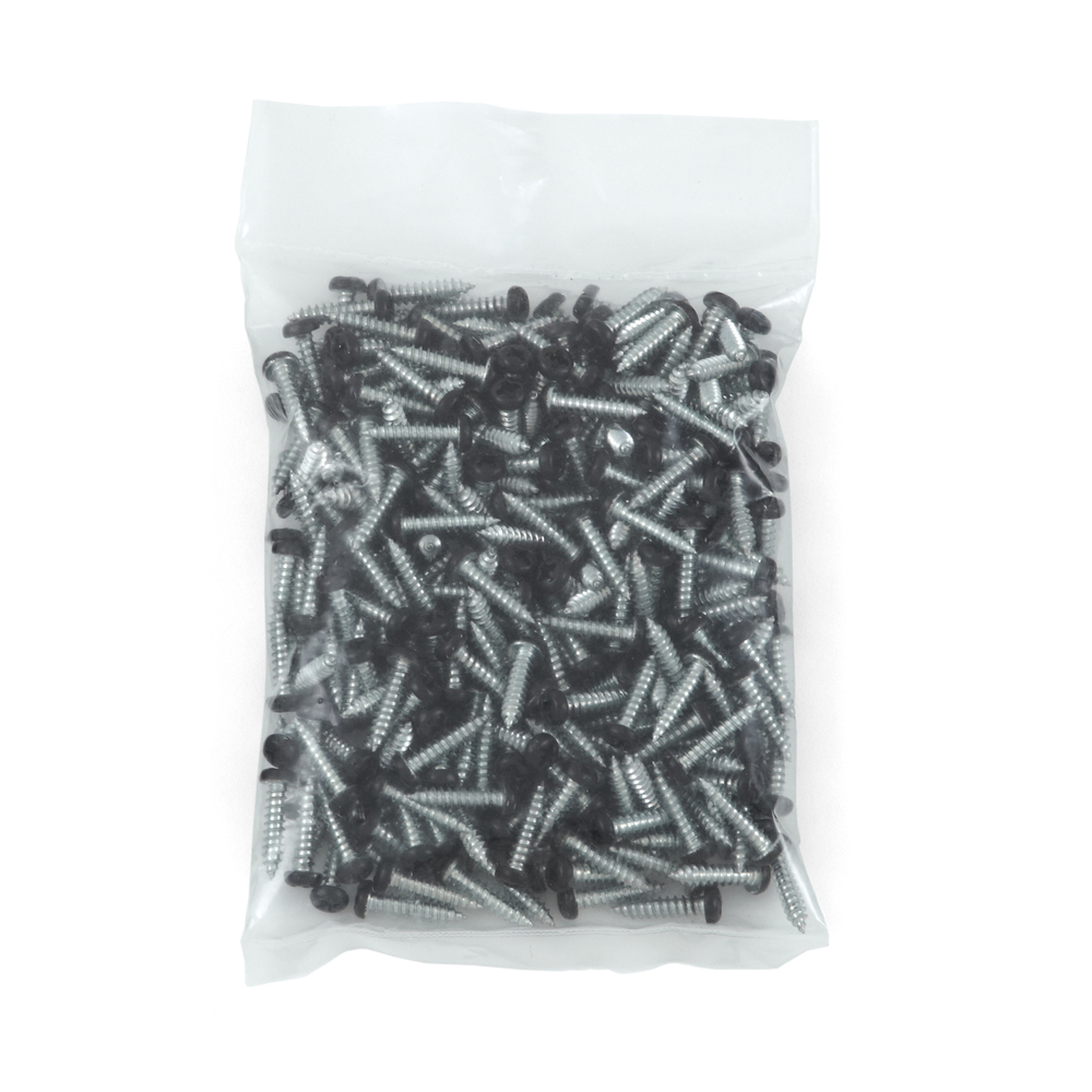 Schroeven, zwart, voor flap scharnier, pak 300 SDH-001-S-BL, door Sugatsune / LAMP (Japan) - Afbeelding 2