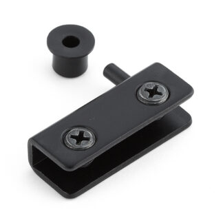 Tap-scharnier, voor ingelegde glazen deur GPH-41HR-G, door Sugatsune / LAMP (Japan)