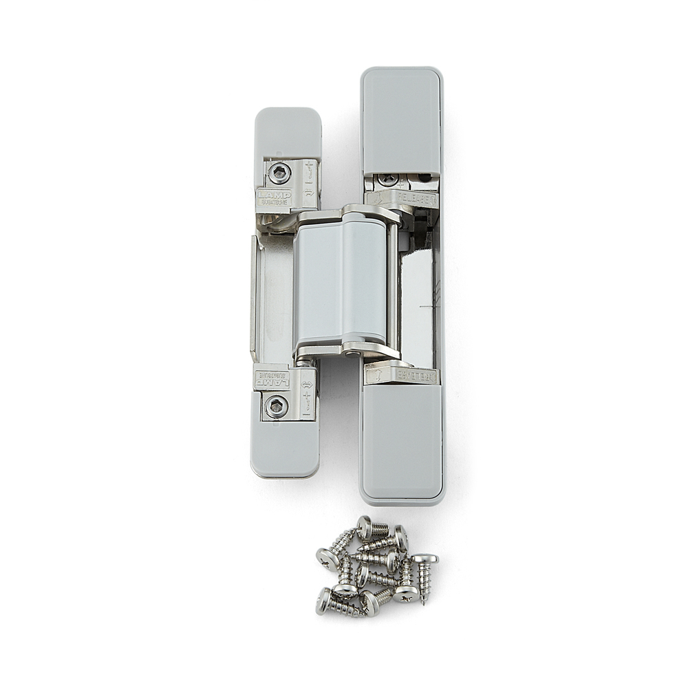 Invisible Stop Scharnier, 3D verstelbaar HES3D-V135LGR, door Sugatsune / LAMP (Japan)