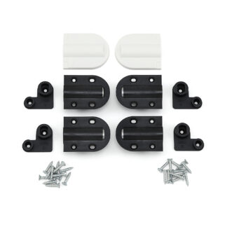 Dempingsscharnier, met afdekking, wit HG-JHM20-80WT, door Sugatsune / LAMP (Japan)