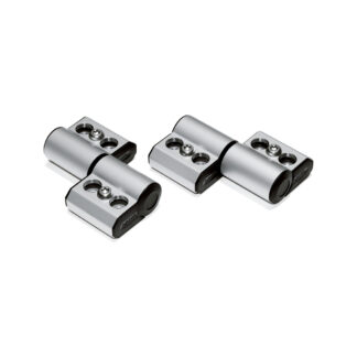 Scharnier, gedempt, roestvrij staal HG-TQA90-B, door Sugatsune / LAMP (Japan)