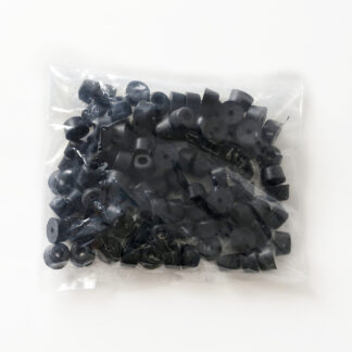 Verstelbare voet, rubber, pakket van 100 K-18-P100, door Sugatsune / LAMP (Japan)