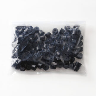 Verstelbare voet, rubber, pakket van 100 K-20-P100, door Sugatsune / LAMP (Japan)