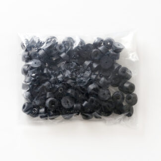 Verstelbare poot, rubber, pakket van 100 K-2010-P100, door Sugatsune / LAMP (Japan)