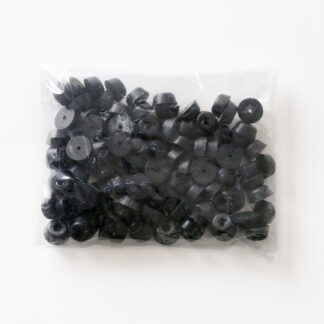Verstelbare poot, rubber, pakket van 100 K-209-P100, door Sugatsune / LAMP (Japan)