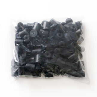 Verstelbare voet, rubber, pakket van 100 K-22-P100, door Sugatsune / LAMP (Japan)