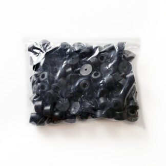 Verstelbare voet, rubber, pak van 100 K-26-P100, door Sugatsune / LAMP (Japan)