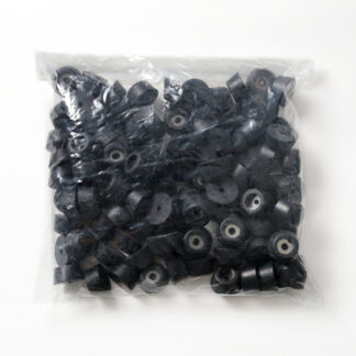 Verstelbare voet, rubber, pakket van 100 K-34-P100, door Sugatsune / LAMP (Japan)