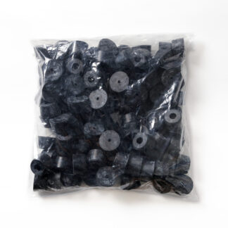 Verstelbare poot, rubber, pakket van 100 K-36-P100, door Sugatsune / LAMP (Japan)