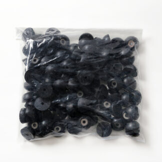 Verstelbare voet, rubber, pakket van 100 K-3617-P100, door Sugatsune / LAMP (Japan)