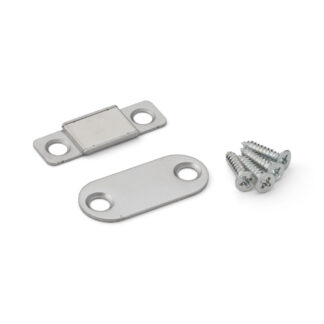 Magnetische sluitingen gemaakt van corrosiebestendig roestvrij staal, inclusief aanlegplaat en bevestigingsschroeven, MC-YN015SP, door Sugatsune / LAMP (Japan)
