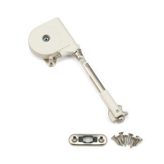 Soft-down klepfitting, korte arm SDS-100W TV, door Sugatsune / LAMP (Japan)
