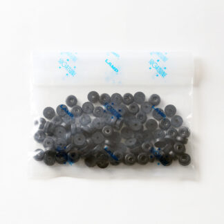Verstelbare poot, rubber, oppervlak: zwart, pakket van 100 SK-13-P100, door Sugatsune / LAMP (Japan)