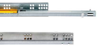 Geleiders onder de vloer, draagvermogen: 25 kg (56 lbs), 400 mm (15-3/4"), Uitvoering: Gedeeltelijk uittrekbaar met push-to-open, 3123305. Hoogwaardige ondervloeruittrekelementen voor houten laden, houten planken en nog veel meer, van EMUCA - Afbeelding 4