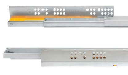 Geleiders onder de vloer, draagvermogen: 30 kg (67 lbs), 550 mm (21-21/32"), uitvoering: volledig uittrekbaar met softclose, 3124605. Hoogwaardige ondervloeruittrekelementen voor houten lades, houten lades, houten planken en nog veel meer, van EMUCA - Afbeelding 5