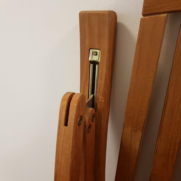 2 stuks weerbestendige pal, gemaakt van robuust staal, oppervlak: verzinkt, geel, 04.05.015-2 (04.05.015). Handgreephendel voor tuinstoel, ligstoel, ligstoel, tuinmeubilair, terrasmeubilair, tuinmeubelen en nog veel meer, door SISO Denmark - Afbeelding 10